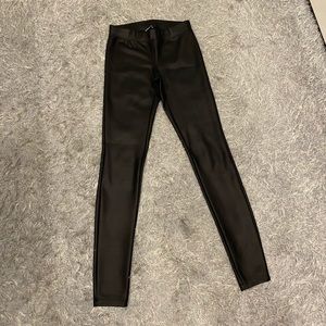 Express Faux Leather leggings